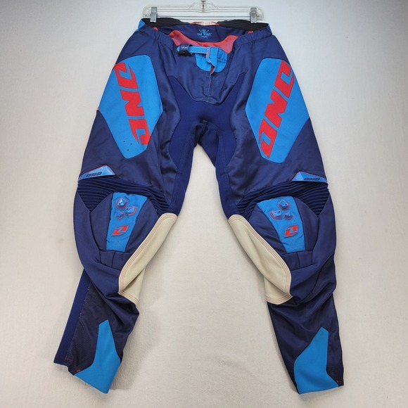 One Industries Other - One Industries Defcon Moto Pants Mens 34 Blue Motocross Racing Gear